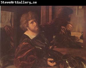 SAVOLDO, Giovanni Girolamo Portrait of the Artist (mk05)
